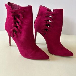 Maroon boots